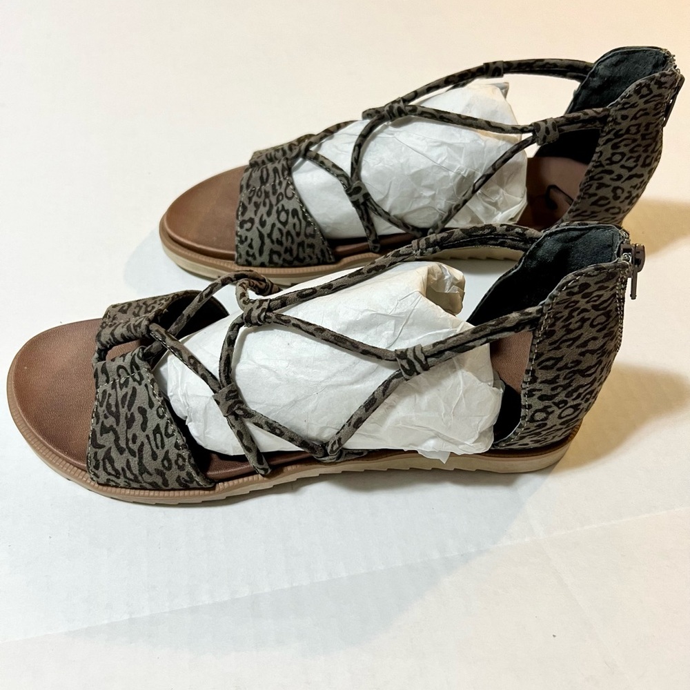 Leopard Print Sandals